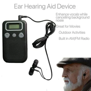 Amplificador de Sonido Digital de bolsillo con Auriculares S-l1600