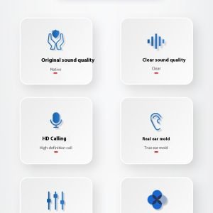 Wireless Bluetooth Hearing Aid 8/32 Channels