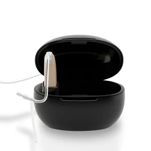 BTE Behind-The-Ear Hearing Aid with USB Charging Base A-318