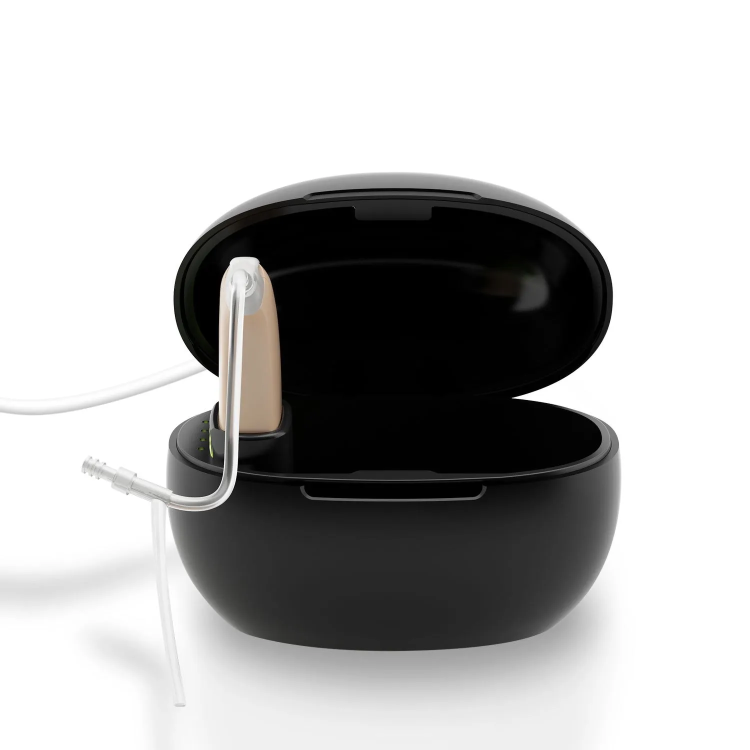 BTE Behind-The-Ear Hearing Aid with USB Charging Base A-318