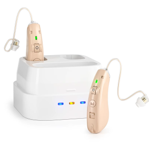 Audífono Retroauricular Digital Recargable ZF-M908 Color Piel