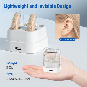 Rechargeable Digital Behind-The-Ear Hearing Aid ZF-M908