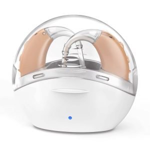 Audífonos Retroauriculares Amplificador de Sonido SJ-301 Color Piel