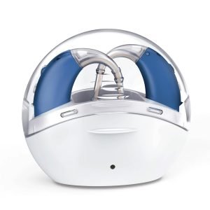 Audífonos Retroauriculares Amplificador de Sonido SJ-301 Azul