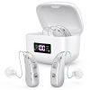 Audífonos Retroauriculares Digitales BTE Recargables ZF-M802 Plata