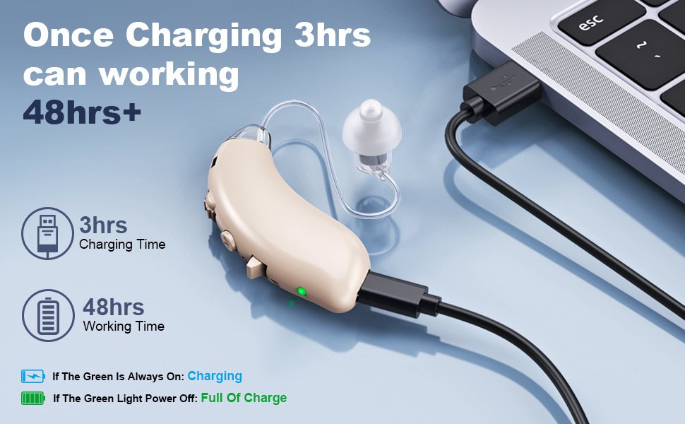 Digital Behind-The-Ear Hearing Aids ZF-M807