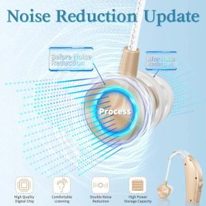 Behind-The-Ear Hearing Aids with Sound Amplifier GM-311T