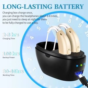 Behind-The-Ear Hearing Aids with Sound Amplifier GM-311T