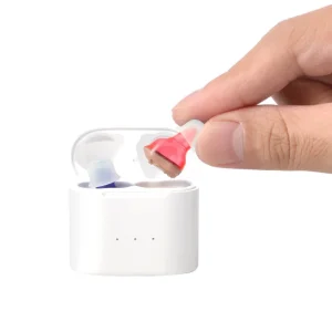 Mini Audífonos Intrauriculares OTC con Carga Magnética Z-19