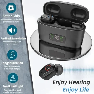 Mini In-The-Ear Hearing Aids with HD Digital Display Z-127D