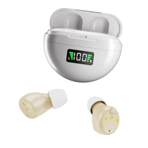 Mini Audífonos Intrauriculares prácticamente Invisibles ZF-M610