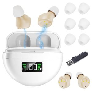 Mini Audífonos Intrauriculares prácticamente Invisibles ZF-M610