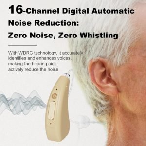 16-channel digital hearing aid with sound amplifier GM-303P