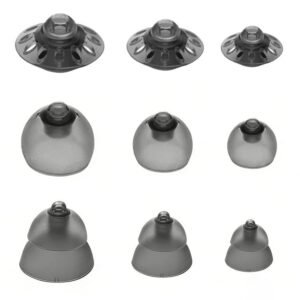 Kit de 10 almohadillas de silicona para audífonos