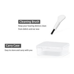 Kit de 10 almohadillas de silicona para audífonos