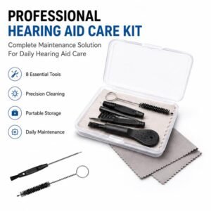Kit de herramientas de limpieza para audífonos