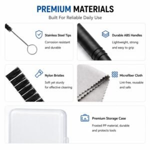 Kit de herramientas de limpieza para audífonos