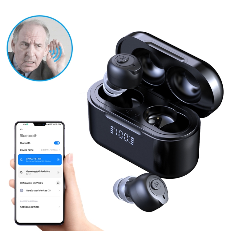 Audífonos digitales con Bluetooth Dual Host GM-903