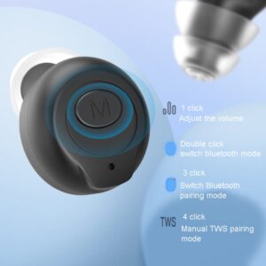 Dual Host Bluetooth Digital Hearing Aids GM-903
