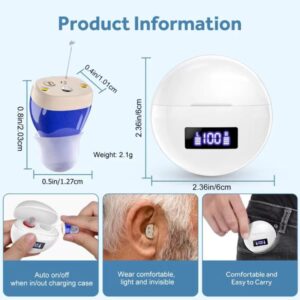 Virtually Invisible Mini In-Ear Hearing Aids