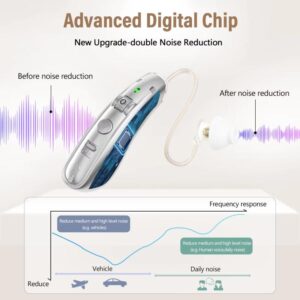 Smart Behind-The-Ear Hearing Aids ZF-M909
