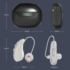 High-quality 16-channel behind-the-ear hearing aids