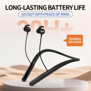 16-Channel Bluetooth Neckband Hearing Aids