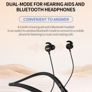 16-Channel Bluetooth Neckband Hearing Aids