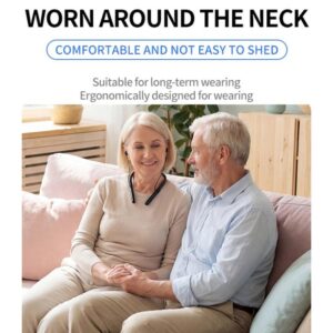 16-Channel Bluetooth Neckband Hearing Aids