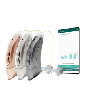 Audífonos digitales Bluetooth BTE RIC App 10 canales SF101